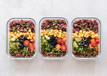 Plant-based meal prep