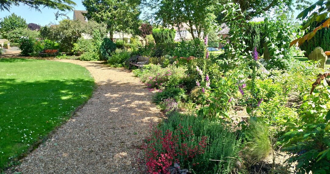 Kings Langley UK Village Garden Path