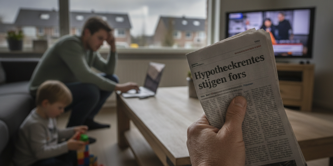 Hypotheekrentes stijgen fors door onrust in Iran en Oekraïne
